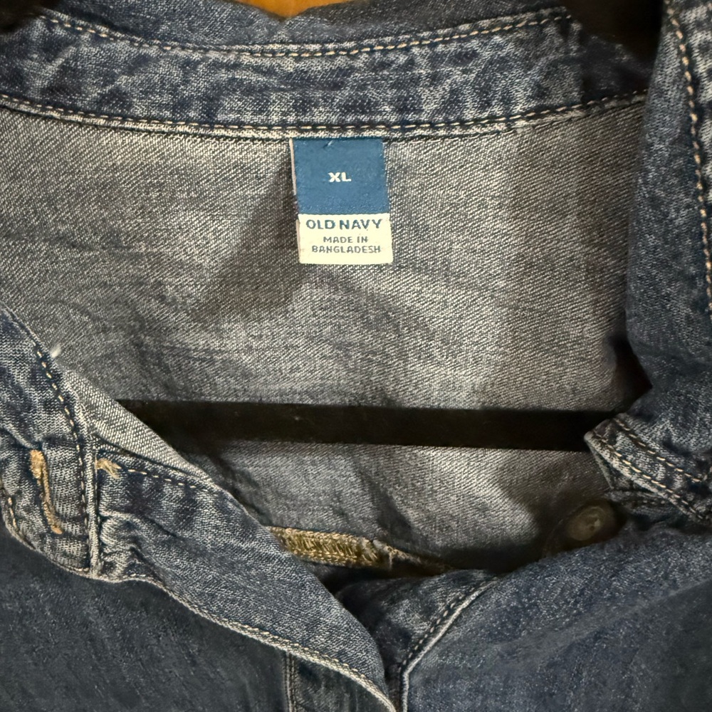 Old Navy Women’s Denim Shirt - Picture 3 of 3